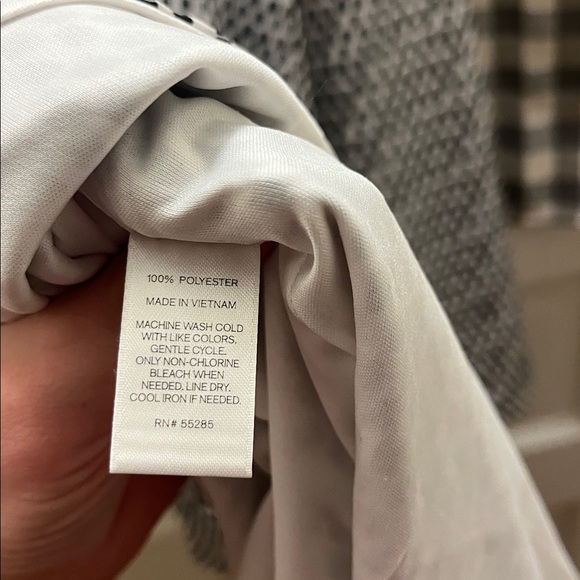 Express Black and White Patterned Mini Dress - Picture 5 of 5